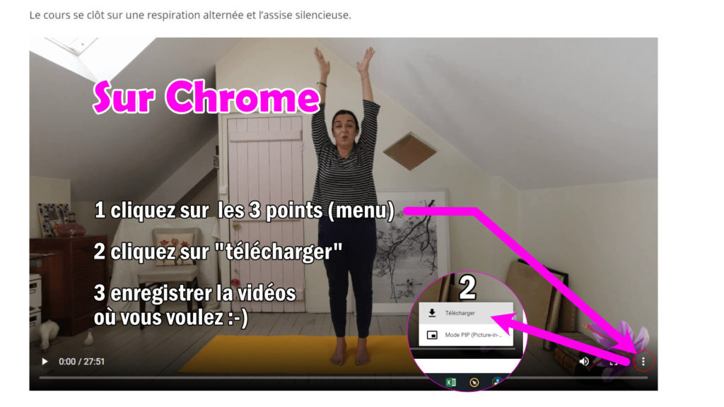 Télécharger les vidéos avec Chrome